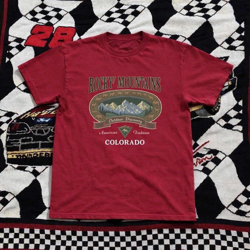 Red Rocky Mountains Tee